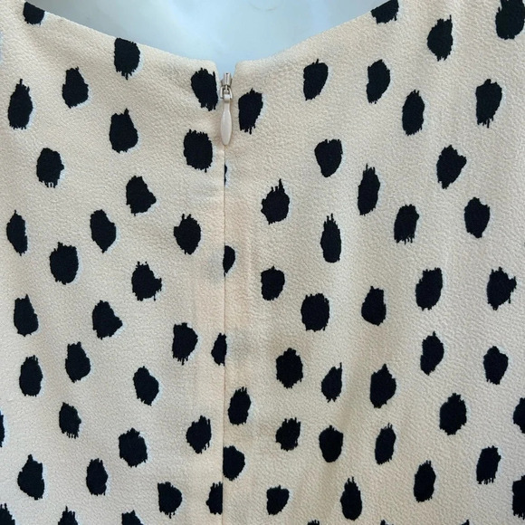 Kate Spade Leopard Dot Silk Blouse, BNWT, size  Large - Picture 12 of 12